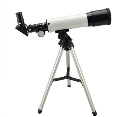 Imagem de pcagfaajmh Visionking Refraction Telescópio astronômico 360 x 50 com tripé portátil Sky Monocular Telescópio Espacial Observação Espacial Presente