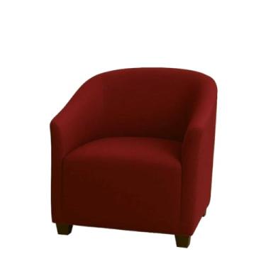 Imagem de Os apoios de braço em forma de ferradura, capa cadeira, são revestidos com gel elástico, o que facilita a instalação e garante sua fixação(VINHO)