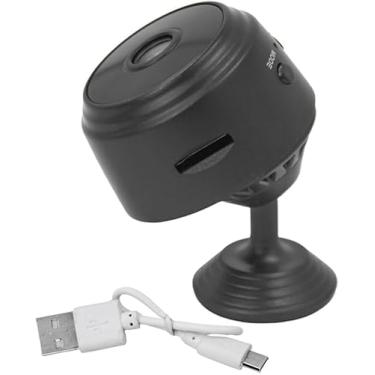 Imagem de Mini Câmera Espiã Grava Vídeo Foto App Visão Noturna Magnética