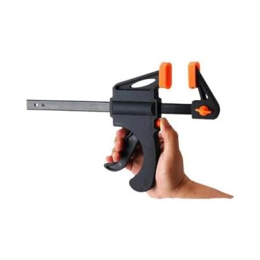 Imagem de Conjunto De 2 Grampos De Barra Para Trabalhos Em Madeira De 4 Polegada