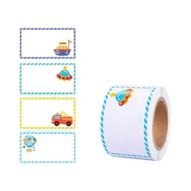 Imagem de Adesivo De Nome Em Estilo Cartoon 100-280 Peças, Impermeável, Resisten