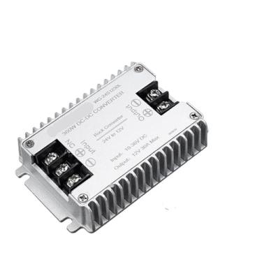 Imagem de NHJLFKSA 1 conversor de energia DC 24V para 12V 20A 25A 30A Step Down Power Converter 24 volts para regulador de tensão de 12 volts para carros (12V 25A)