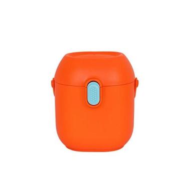 Imagem de Porta Leite em Pó Dryz  Com Divisória para Colher Dosadora  Tampa Herm