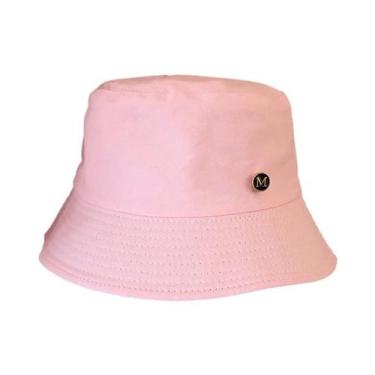 Imagem de Chapéu De Verão Feminino Em Cor Sólida, Versátil, Estilo Pescador, Cha