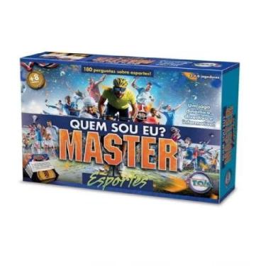Imagem de Jogo De Tabuleiro Quem Sou Eu Master Esporte Tóia - 12075 - Abba Games