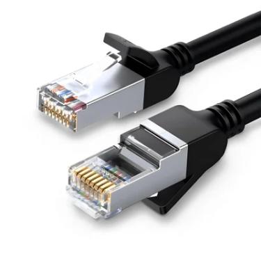 Imagem de Cabo De Rede Rj45 Ugreen Cat6 Utp Macho 5 Metros Preto.