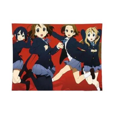 Imagem de Tapeçaria Kawaii Anime: Decoração Divertida Para Sala De Estar E Sala 