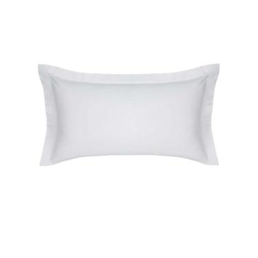 Imagem de Fronha Avulsa 50x90 Com Abas Algodão Lux 200 Fios Altenburg Cor:Branco