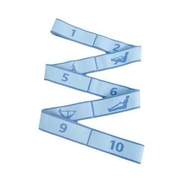 Imagem de Faixa Elástica De Resistência Para Yoga E Pilates, Corda De Alongament