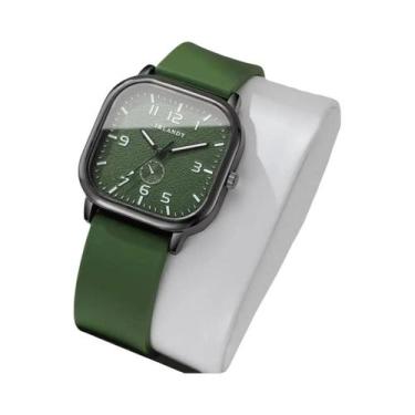 Imagem de Relógio Casual Feminino De Quartzo Com Pulseira De Silicone, Relógio E