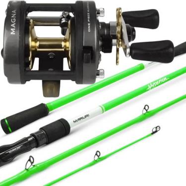 Imagem de Vara Tamba Hyperion Carretilha Magna 600 Marine Kit Pesado - Marine Sp