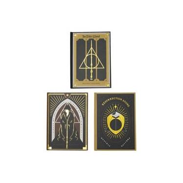 Imagem de Kit Com 3 Cadernos Hp Relíquias Da Morte Único