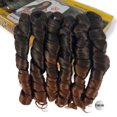 Imagem de Cabelo Bouncy French Curl Ser Mulher Para Tranças 480 Gramas 70cm Fibr