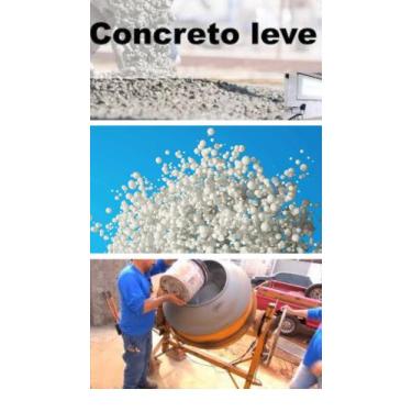 Imagem de EPS Concreto Leve 300 Lts Isopor Bolinha Para (pérola) P100 - MGONLINE