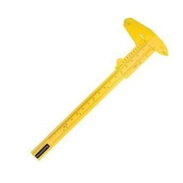 Imagem de Paquímetro Medidas Sobrancelha Régua Designer 18cm - jojo