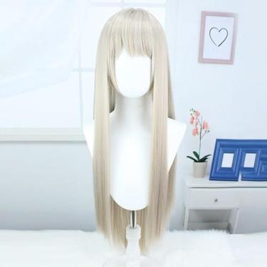 Imagem de Peruca de cosplay Goddess Of Victorys Nikkes Vipers 90 cm sintética - 
