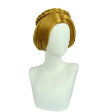 Imagem de Peruca de cosplay Atomics Hearts Dixies, fantasia de anime 33cm - yiwe