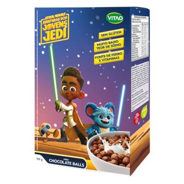 Imagem de Cereal Chocolate Balls Sem Glúten Disney 150G