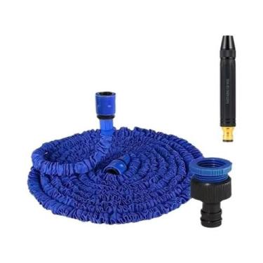 Imagem de Mangueira Mágica Expansível 25FT-200FT Com Pistola De Água De Alta Pre