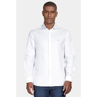 Imagem de Camisa Aramis Regular Falso Liso Misto Branco-Masculino