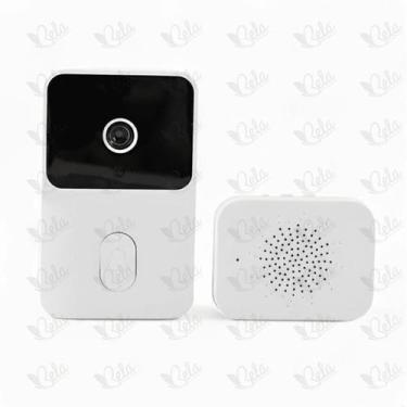 Imagem de Campainha Inteligente Wi-Fi Sem Fio Kapbom KA-X16 com Câmera e Áudio