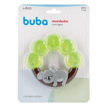 Imagem de Mordedor Infantil Buba Massageador Gengiva Com Água Coala