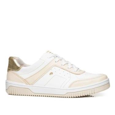 Imagem de Tênis Pegada Feminino em Couro Branco 211801-02-Feminino