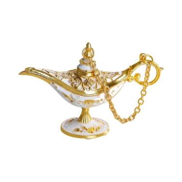 Imagem de Lâmpadas Mágicas De Aladino, Trompete De Metal, Artesanato Clássico, L