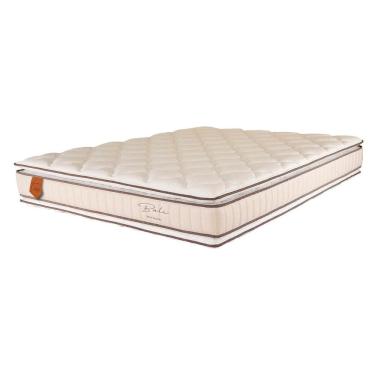 Imagem de Colchão King Size 193X203X30 Prorelax Bali Molas Ensacadas Pillow Top Duplo