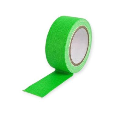Imagem de Fita Tecido Gaffer Tape Tesa 24mm x 5m Verde Fluorescente - Fita Adesi