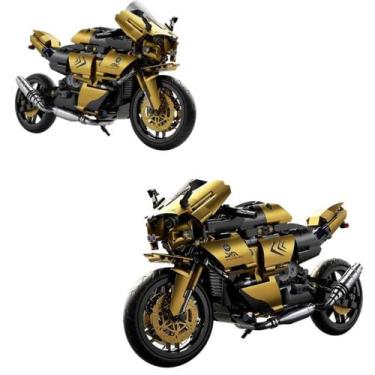 Imagem de Blocos De Montar Carro Jeep Off-road Ferrari Polícia Moto Modelos:MOTO