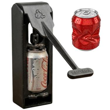 Imagem de Amassador De Latinhas Sustentável Ferro Fundido 473ml Compactador de Alumínio FS-11.56...