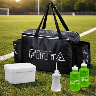 Imagem de Bolsa Térmica Massagista Pro Futebol Finta Preto 26l Preto