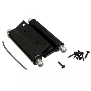 Imagem de Dobradiça Vai e Vem Aço 3 pol. com Mola para Portas de Madeira Epoxi P