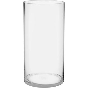 Imagem de VASO DECORATIVO ENFEITE PLANTA PLAIN VIDRO 40x20x20cm