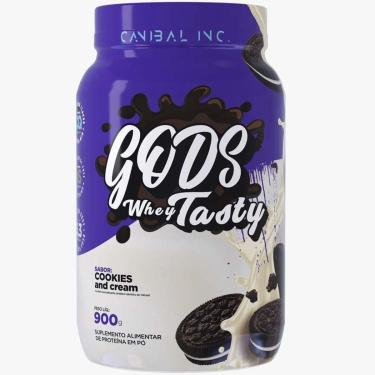 Imagem de Gods Whey Tasty Whey Protein 3W 900g Canibal Inc Cookies-Unissex
