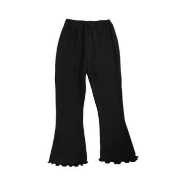 Imagem de Calças De Verão Para Meninas Com Pernas Largas Estilo Casual Solto Em 