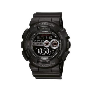 Imagem de Relógio Casio G-Shock Masculino Digital Preto GD-100-1BDR, Preto