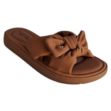 Imagem de Chinelo Fem. Nobuck Ultra Soft Laço Confort Modare 7208101, Nude, 36