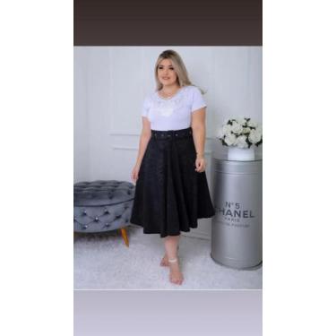 Imagem de Saia Godê  P ao GG - Penélope Shoes