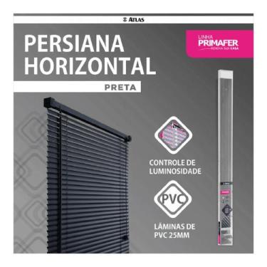 Imagem de Persiana em pvc 1,00x1,30 - cortina blackout e decorativa para janelas