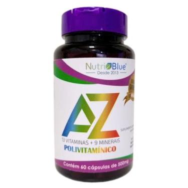 Imagem de Polivitaminico nutriblue 60caps vitaminas e minerais de a-z