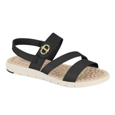 Imagem de Sandalia Modare Ultraconforto Ortopedica Esporão 7162223, Preto, 36