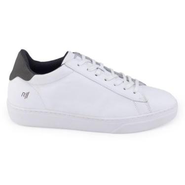 Imagem de Sapatênis Masculino Rafarillo Alth+7cm White 58053 couro, Branco, 41