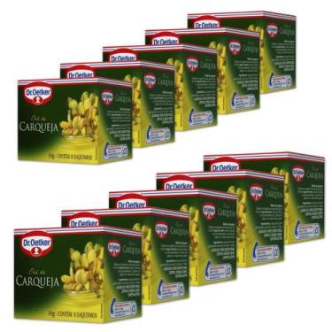 Imagem de Chá de Carqueja Dr. Oetker Kit 10 Caixas 10g - 100 Saquinhos