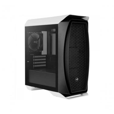 Imagem de Gabinete Gamer Mini Tower Aero One Mini com Painel Frontal em Malha e Lateral em Vidro Temperado Branco Aerocool