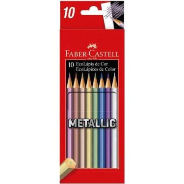 Imagem de Lápis de Cor Metallic Faber-Castell - 10 Cores