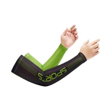 Imagem de Mangas De Proteção Solar UV Para Homens, Mangas Esportivas Com Efeito 