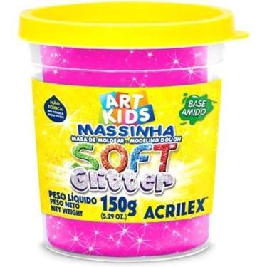 Imagem de Massa De Modelar 150gr Glitter Acrilex Soft Maravilha 226 MASSA DE MOD