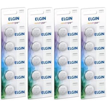 Imagem de Battery CR2025 Lithium 3 Volts Pilha Lítio 20 Batteries 2025 - ELGIN